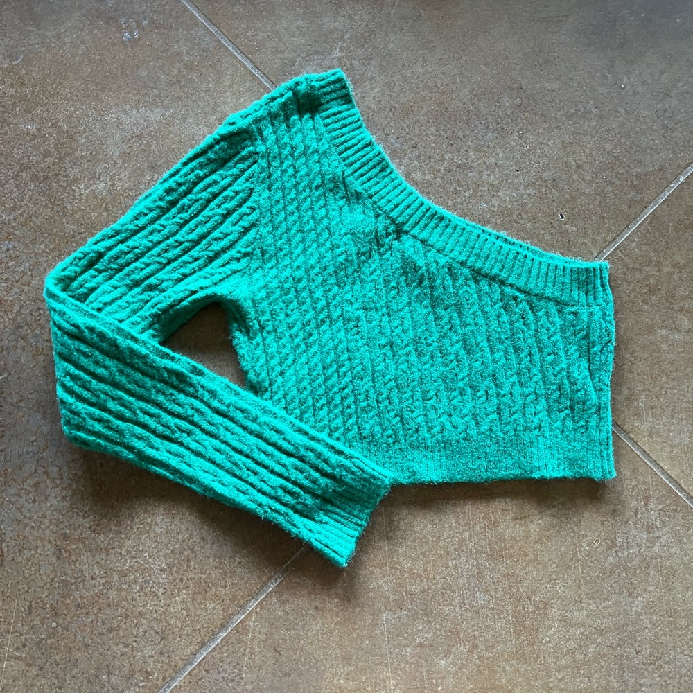 Green Sweater